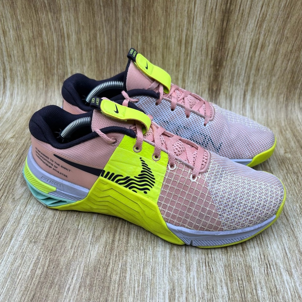 Nike Metcon 8 Training Shoes Women's‎ 8.5 Arctic Orange Volt Crossfit DO9327-800